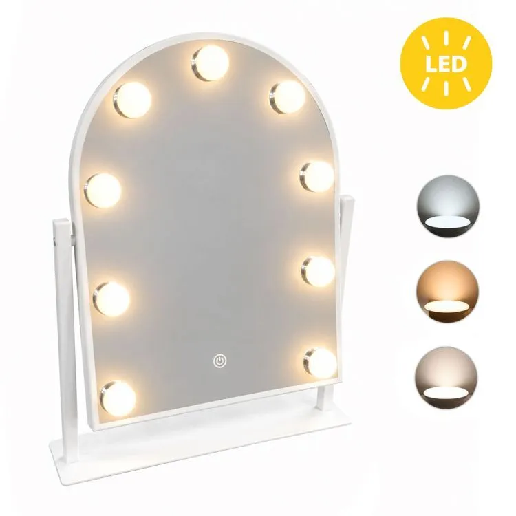 ModernHome LED-es sminktükör