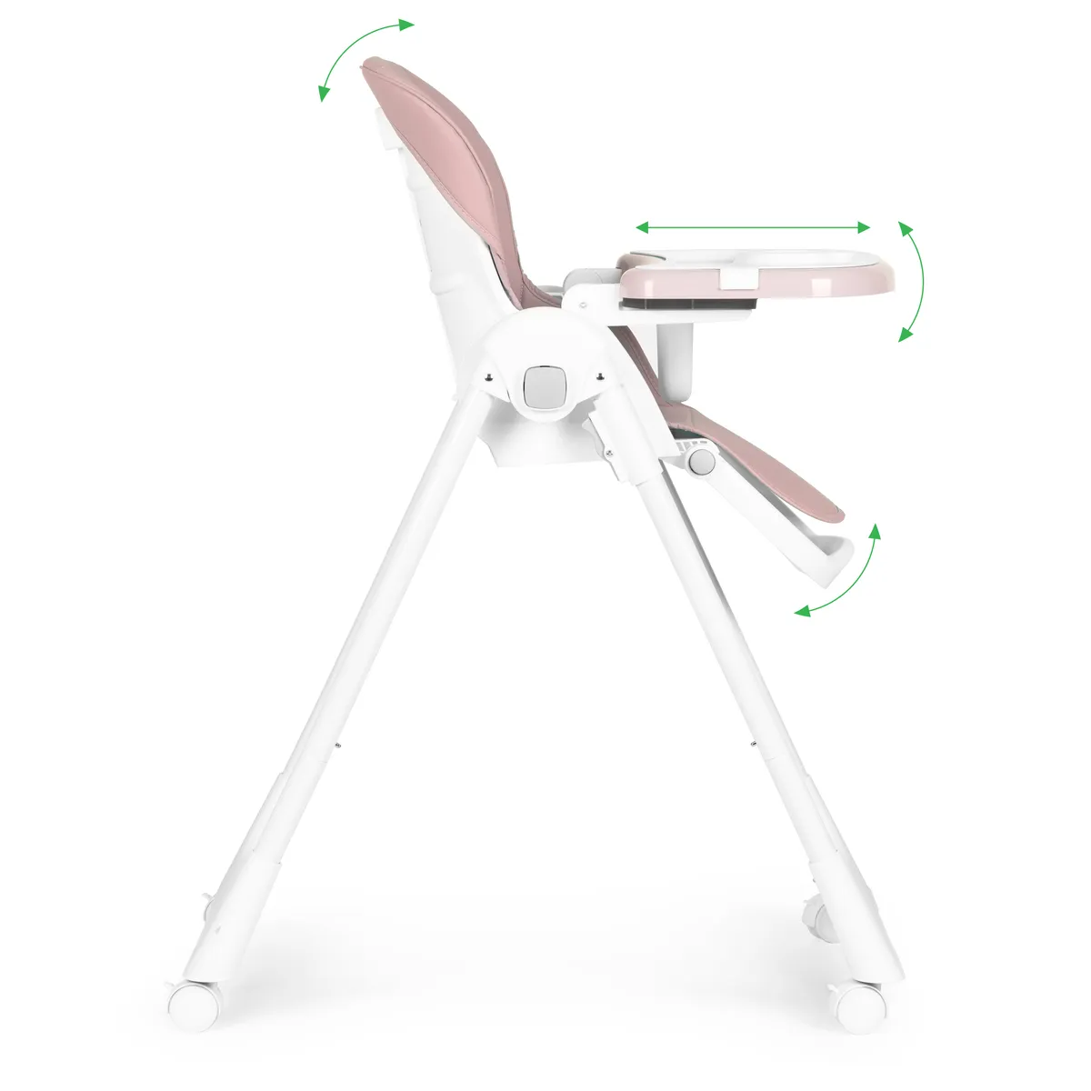 Etetőszék, ECOTOYS HA-013, rózsaszín – 3. kép Etetőszék, ECOTOYS HA-013, rózsaszín – 3. kép
