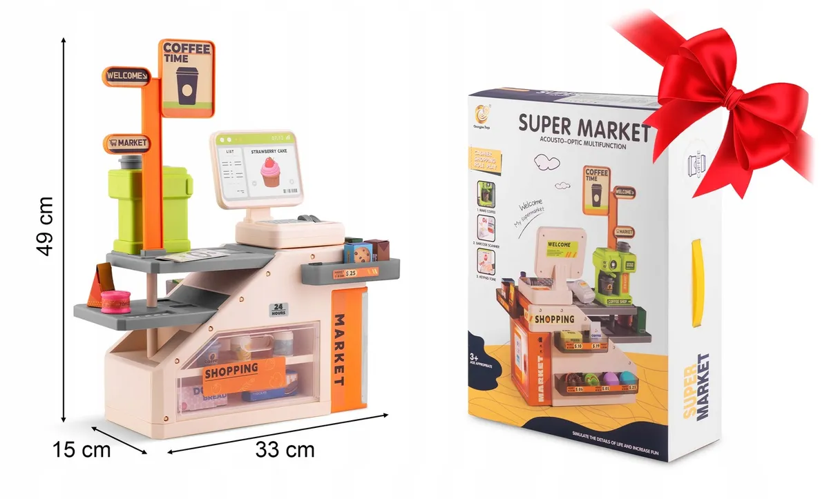 Játék pénztárgép, Ricokids RK-822, interaktív – 9. kép Játék pénztárgép, Ricokids RK-822, interaktív – 9. kép