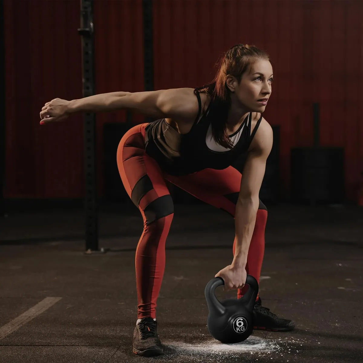 Kettlebell súlyzó, ModernHome CK-6-BC, fekete – 2. kép Kettlebell súlyzó, ModernHome CK-6-BC, fekete – 2. kép