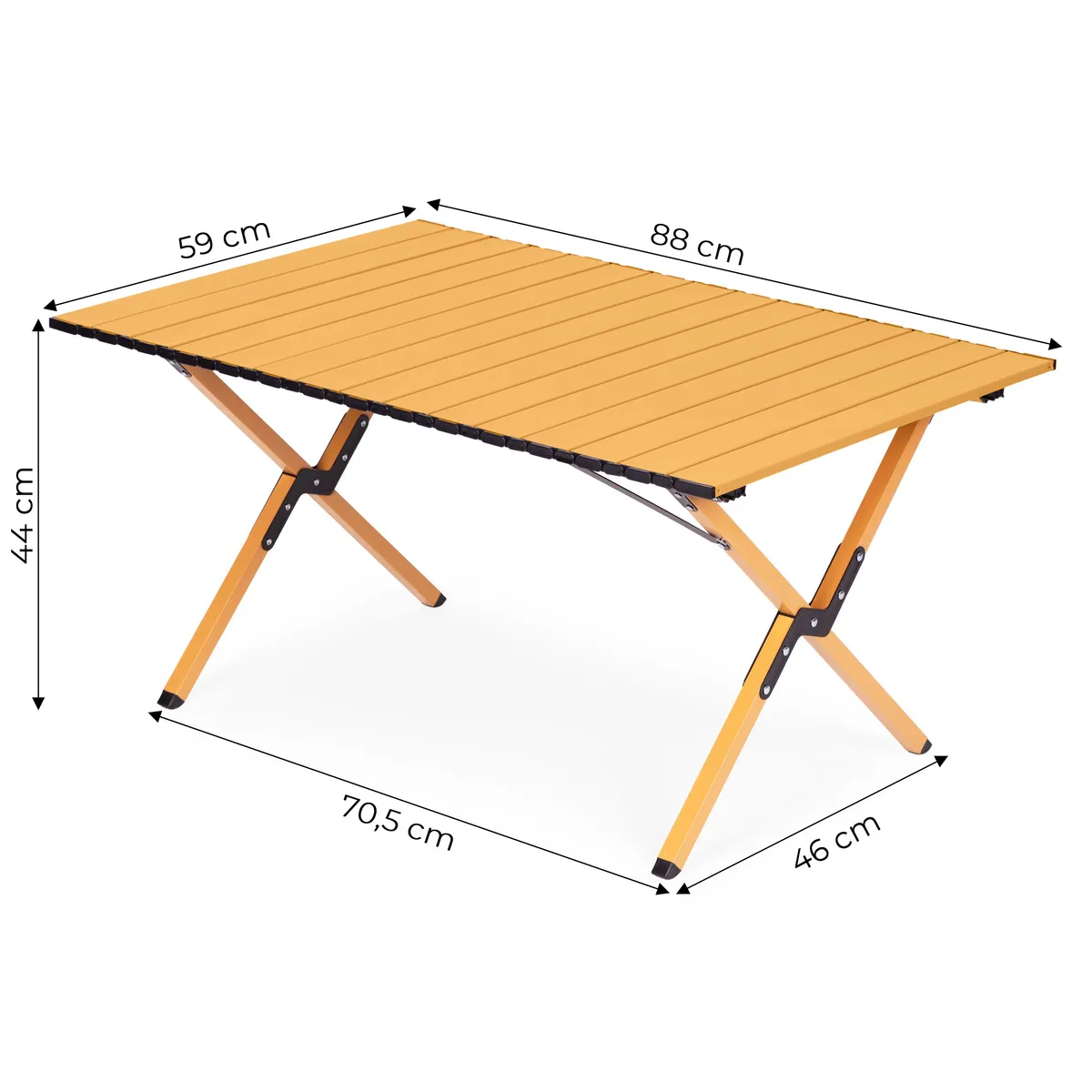 Kerti asztal, MultiGarden XLP130-13-2, 90 x 60 cm – 6. kép