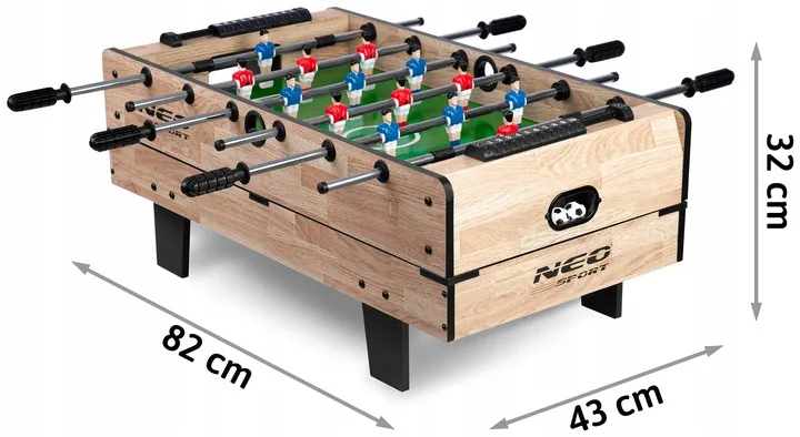 Multifunkciós játékasztal, Neo-Sport NS-800, 4 az 1-ben – 12. kép Neo-Sport NS-800 játékasztal