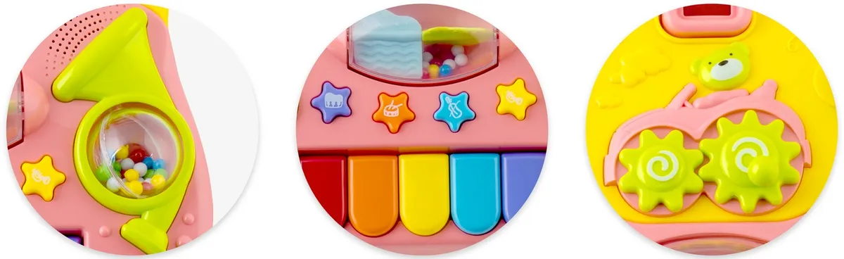 Járássegítő játék, Ricokids RK-744, rózsaszín – 9. kép Járássegítő játék, Ricokids RK-744, rózsaszín – 9. kép
