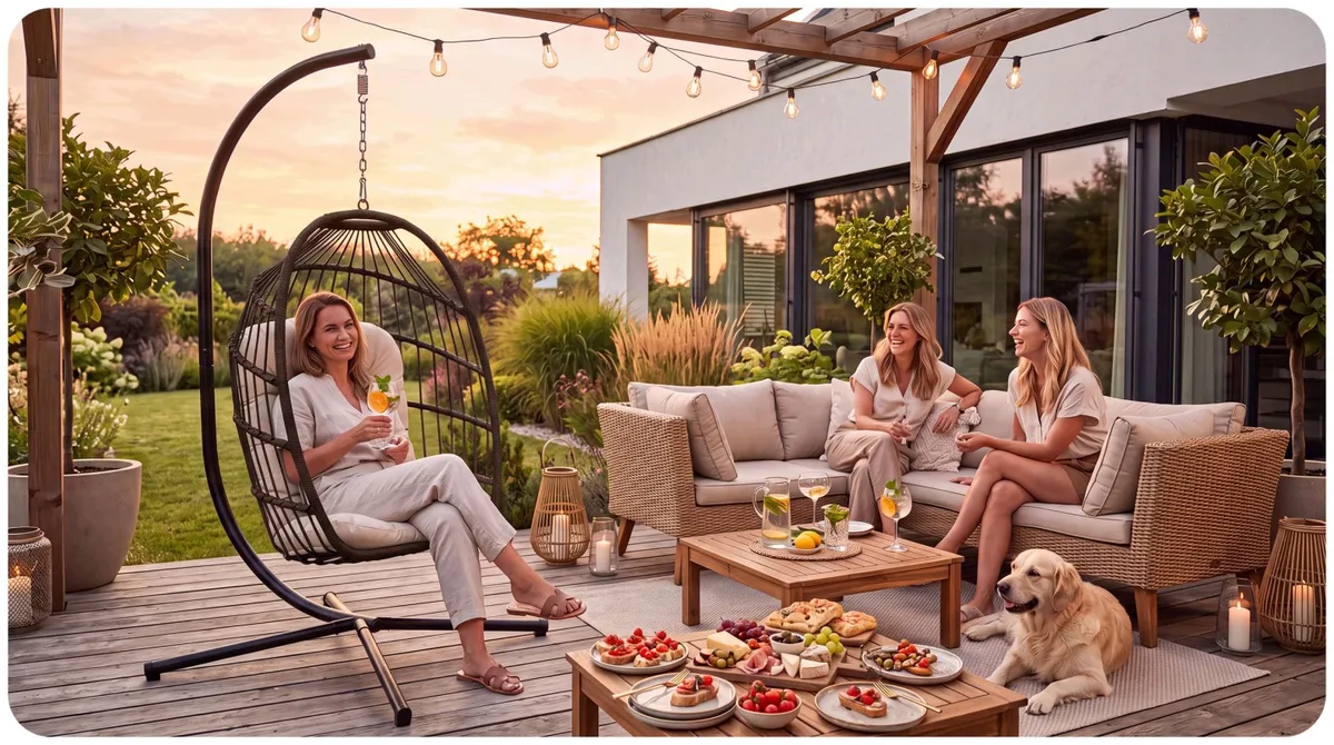 Függőszék, Sofotel Maribella 290500, barna – 5. kép Függőszék, Sofotel Maribella 290500, barna – 5. kép