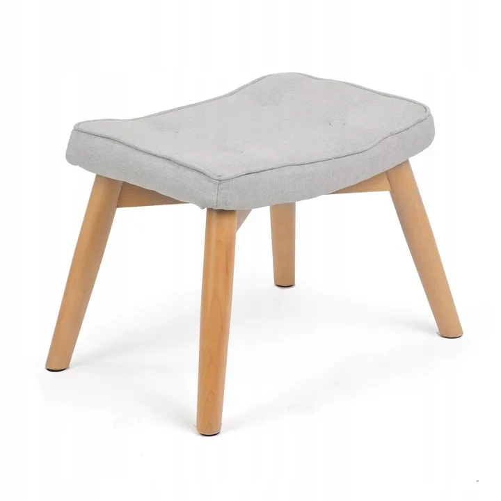 Lábtartós fotel, Sofotel Norse, világosszürke – 2. kép Lábtartós fotel, Sofotel Norse, világosszürke – 2. kép