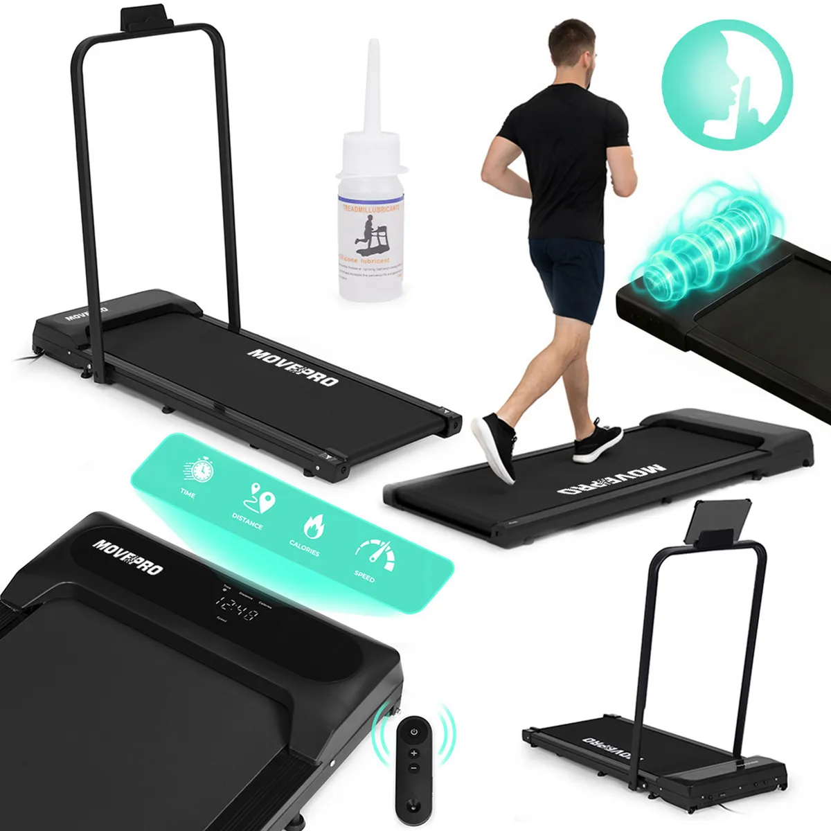 Futópad, MOVEPRO GB-F3820-F, 100 x 38 cm felület – 1. kép Futópad, MOVEPRO GB-F3820-F, 100 x 38 cm felület – 1. kép