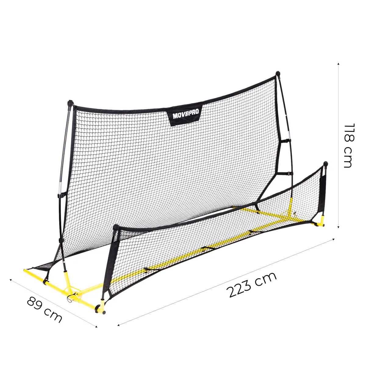 Visszapattanó futball edzőháló, MOVEPRO JSP-DS8030, 220 x 120 cm – 7. kép Visszapattanó futball edzőháló, MOVEPRO JSP-DS8030, 220 x 120 cm – 7. kép