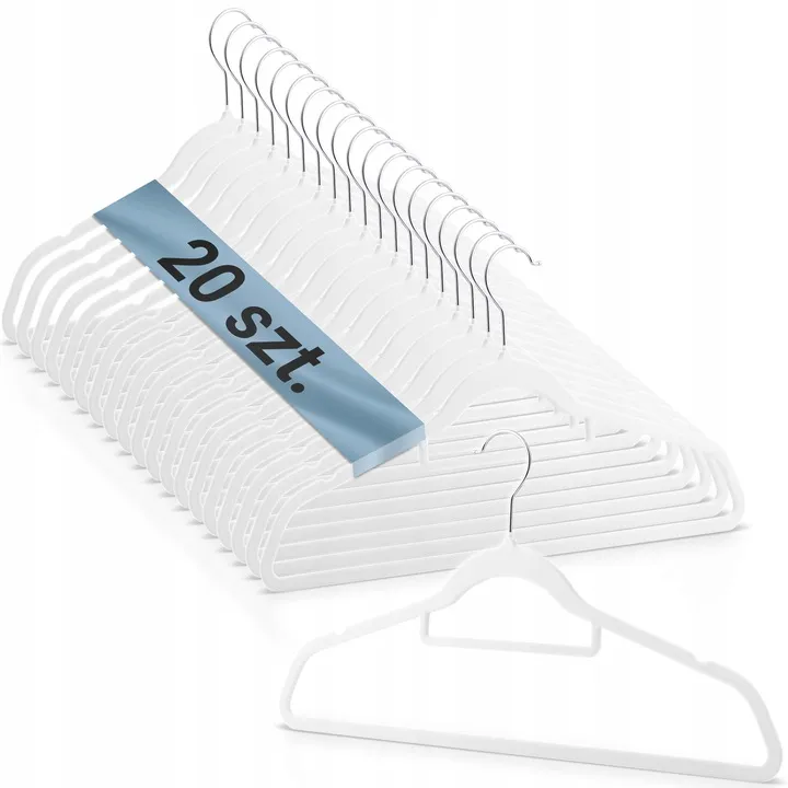 Vállfa szett, Massido MS-859, fehér – 2. kép