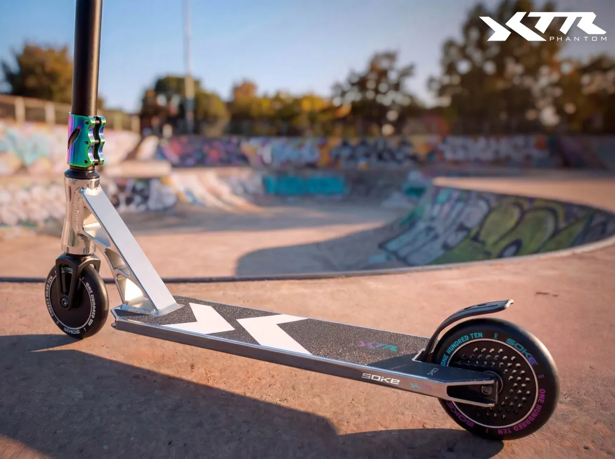 Trükkroller, SOKE XTR, ezüst/fekete – 10. kép