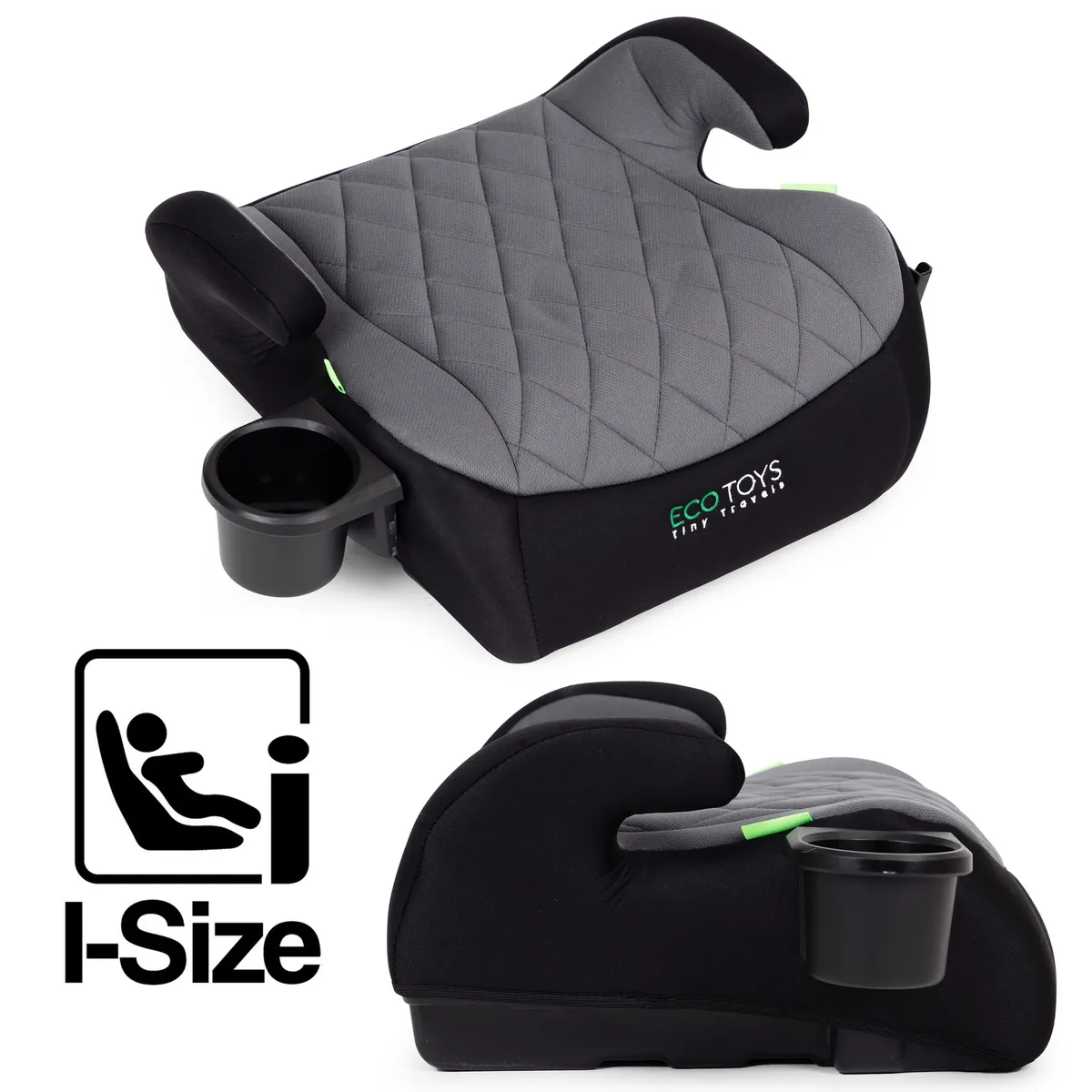 Autós ülésmagasító, ECOTOYS RDCF04, szürke – 1. kép Autós ülésmagasító, ECOTOYS RDCF04, szürke – 1. kép