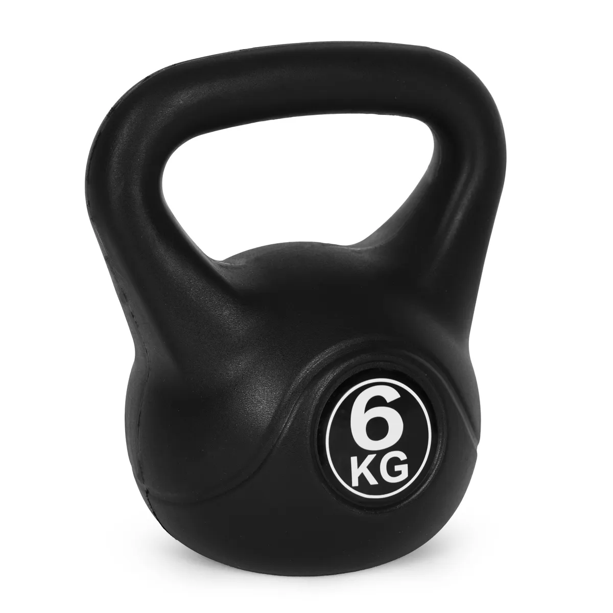 Kettlebell súlyzó, ModernHome CK-6-BC, fekete – 4. kép Kettlebell súlyzó, ModernHome CK-6-BC, fekete – 4. kép