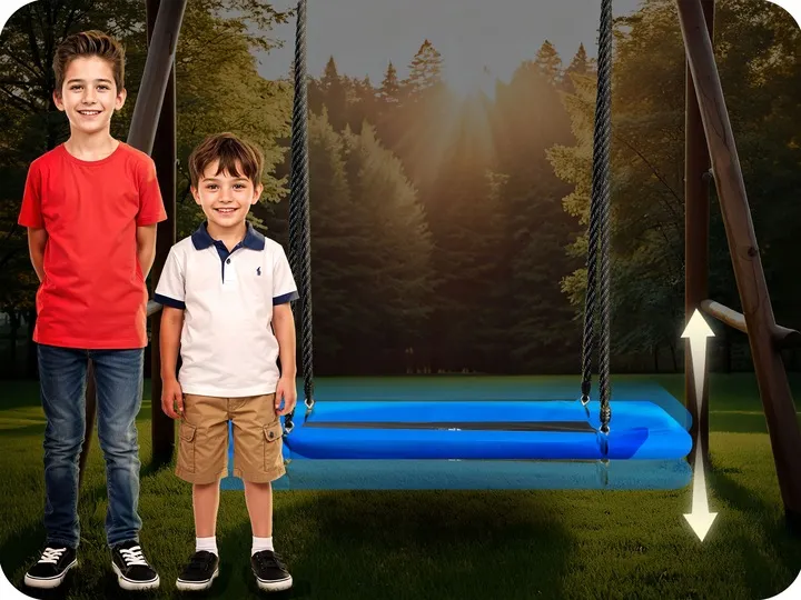 Fészekhinta, Neo-Sport Swingo, fekete/kék – 6. kép