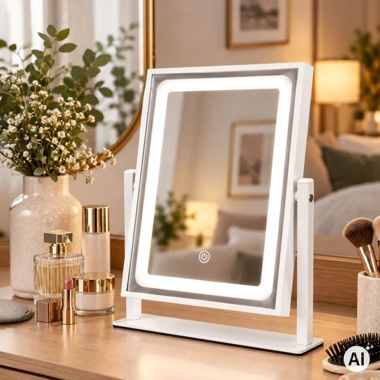 Sminktükör, ModernHome ZMM9-5, 25 x 30 cm – 3. kép Sminktükör, ModernHome ZMM9-5, 25 x 30 cm – 3. kép