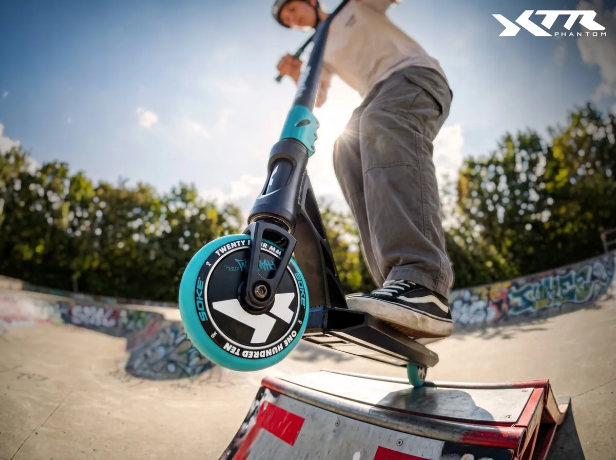 Trükkroller, SOKE XTR, türkiz/fekete – 4. kép