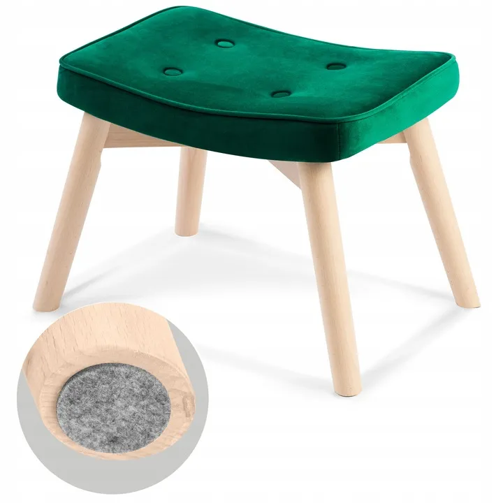Lábtartó, Sofotel Norse, zöld – 4. kép