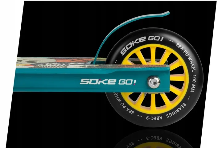 Kaszkadőr roller, SOKE GO!, sárga – 5. kép