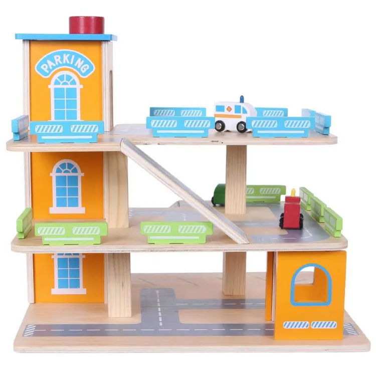 Játék garázs, ECOTOYS 1085, 43 x 36 x 40 cm – 5. kép
