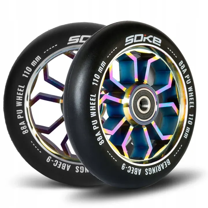 Roller kerék szett, SOKE, 11 cm – 2. kép