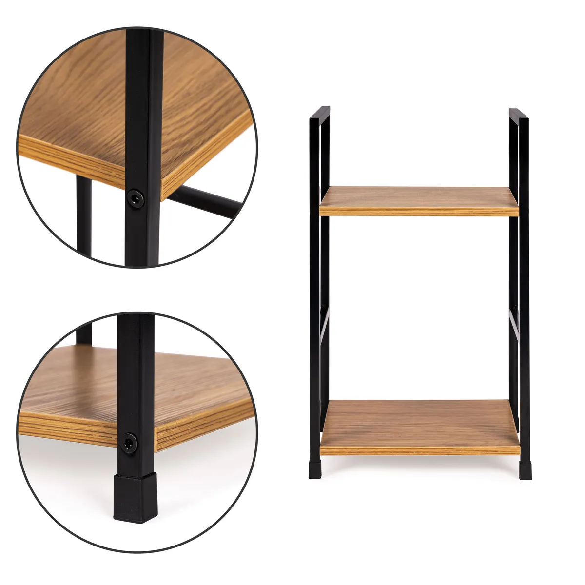 Könyvespolc, ModernHome CWJ302448, 48,5 x 29 x 23,5 cm – 3. kép