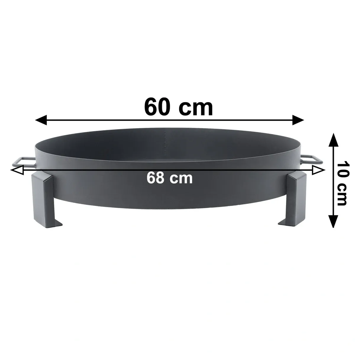 Kerti tűzrakó, Bauerkraft X-261, átmérő: 60 cm – 6. kép Kerti tűzrakó, Bauerkraft X-261, átmérő: 60 cm – 6. kép