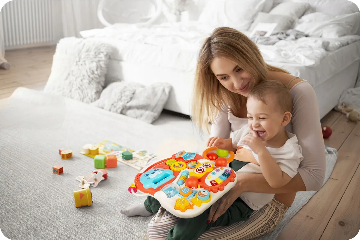 Járássegítő játék, Ricokids RK-810, fehér-piros – 10. kép Járássegítő játék, Ricokids RK-810, fehér-piros – 10. kép