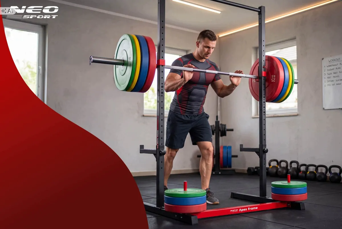 Edzőtorony, állítható magasságú, Neo-Sport Apex Frame 130400 – 3. kép Edzőtorony, állítható magasságú, Neo-Sport Apex Frame 130400 – 3. kép