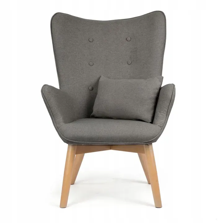 Lábtartós fotel, Sofotel Norse, szürke – 3. kép