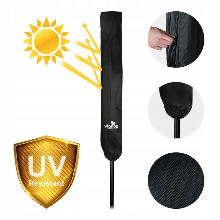 Kerti napernyő, Plonos PL-884, szürke – 7. kép