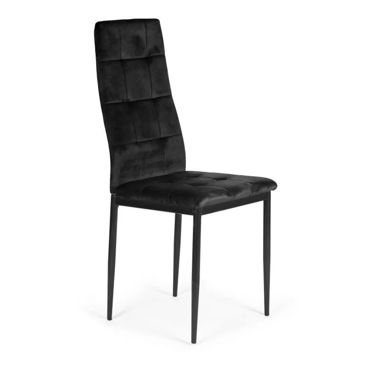 Étkezőszék szett, ModernHome F261-3KD BLACK, fekete – 6. kép Étkezőszék szett, ModernHome F261-3KD BLACK, fekete – 6. kép