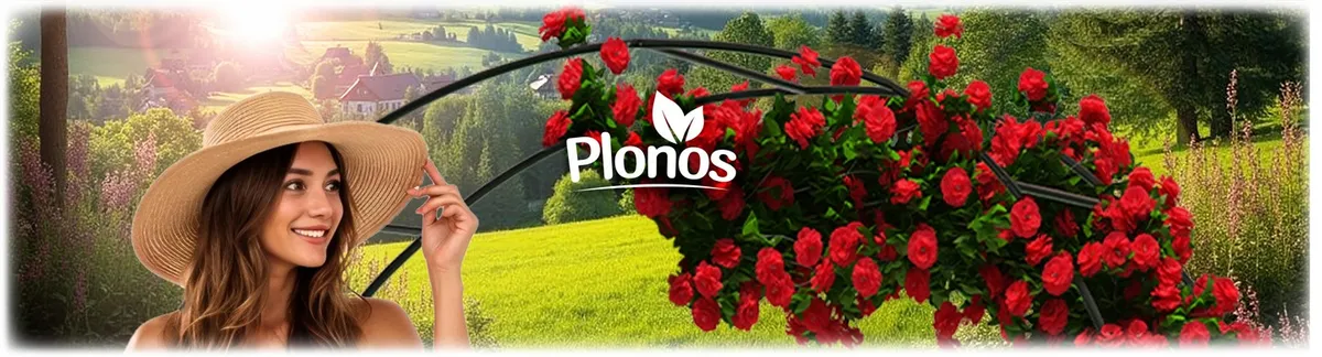 Kerti lugas, Plonos PL-990, fekete – 1. kép