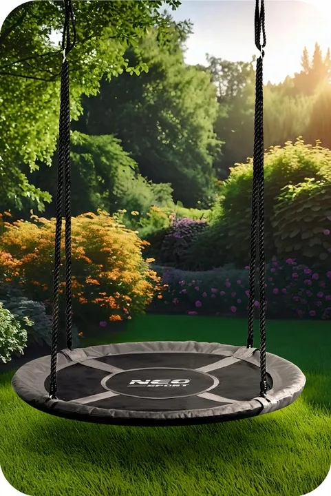 Fészekhinta, Neo-Sport Swingo, fekete/szürke – 2. kép
