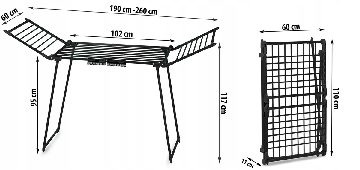 Ruhaszárító, Massido Lydia, fekete – 9. kép