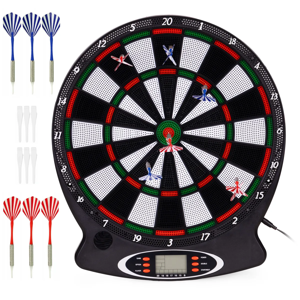 Elektronikus dartstábla, AP-100ANP, 38,5 x 43,5 x 2 cm – 1. kép Elektronikus dartstábla, AP-100ANP, 38,5 x 43,5 x 2 cm – 1. kép