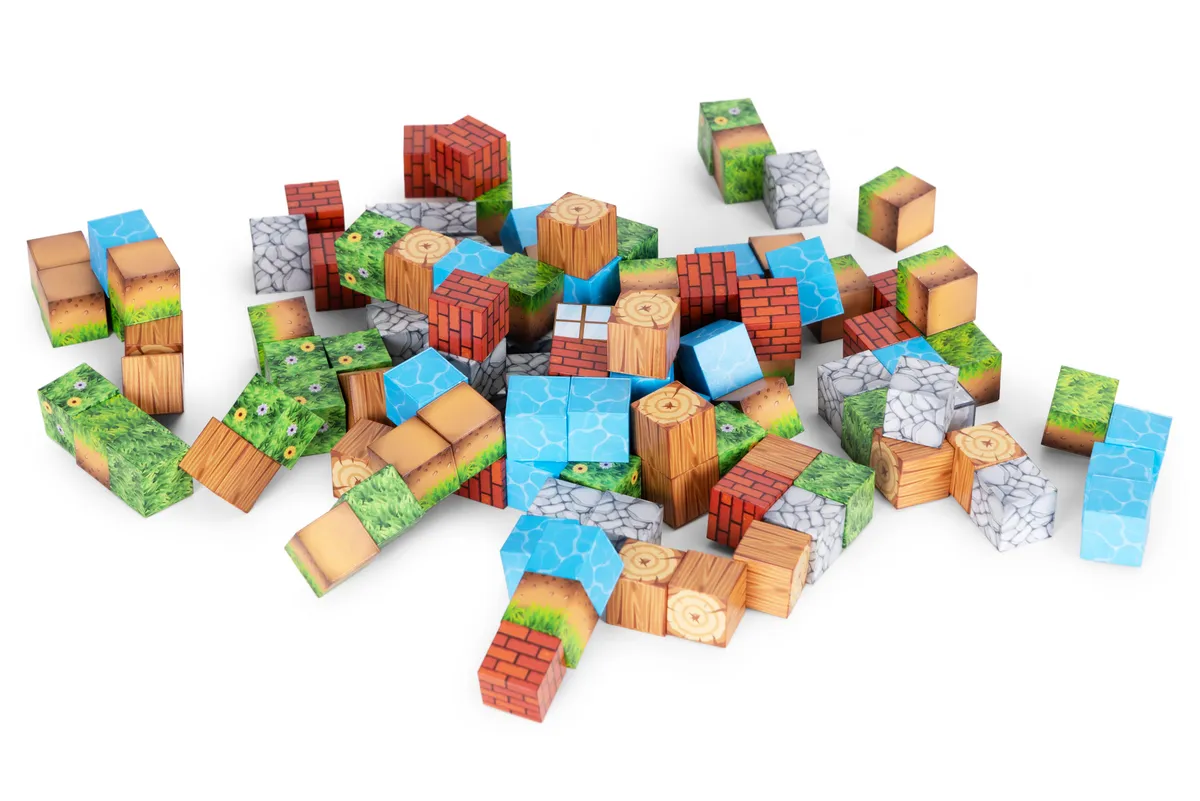 Mágneses játékkészlet, Multistore HC737468, 119 db – 3. kép Mágneses játékkészlet, Multistore HC737468, 119 db – 3. kép