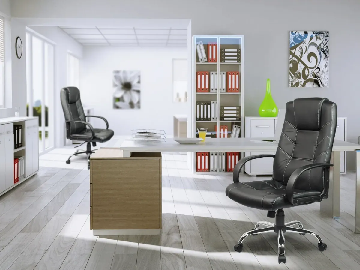 Irodai szék, Sofotel EG-221, fekete – 7. kép