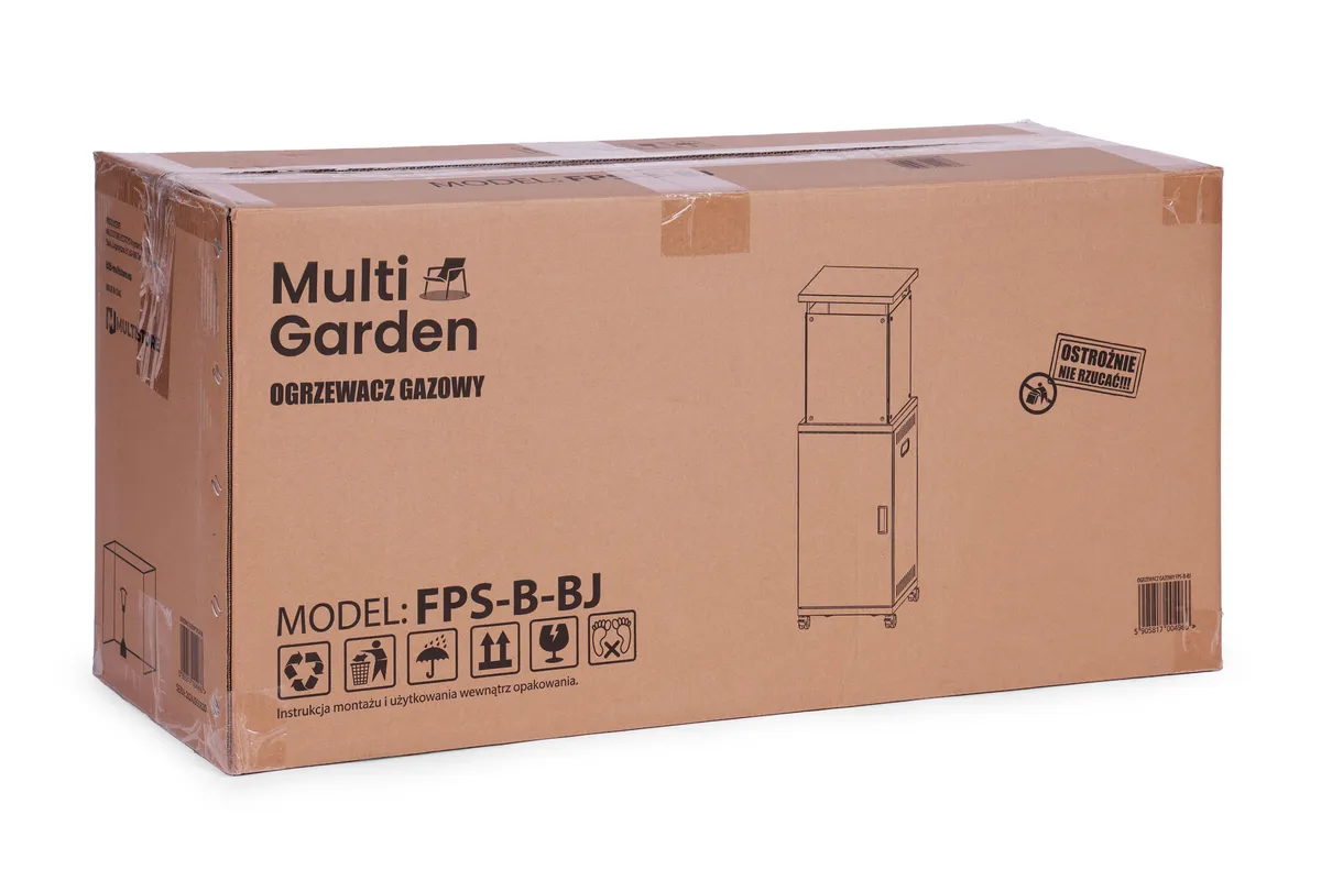 Gázos teraszfűtő, MultiGarden FPS-B-BJ, 13 kW – 8. kép