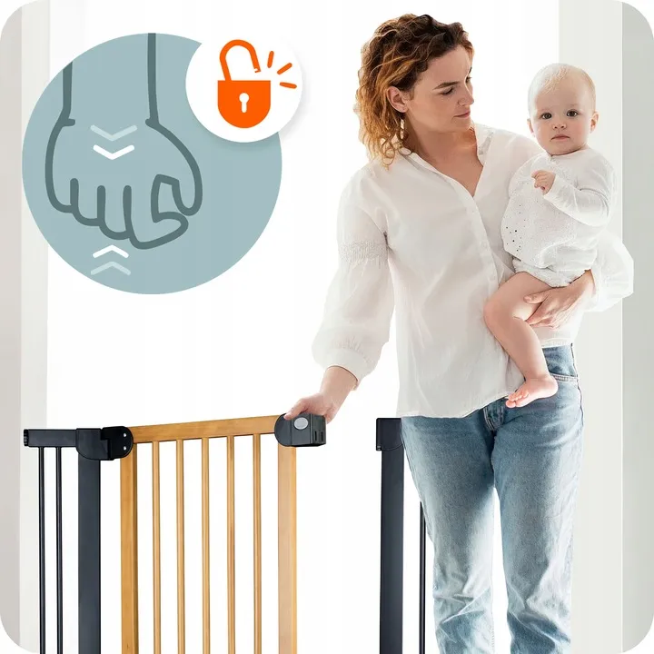 Biztonsági kapu, babarács, Nukido 718200 – 5. kép Biztonsági kapu, babarács, Nukido 718200 – 5. kép
