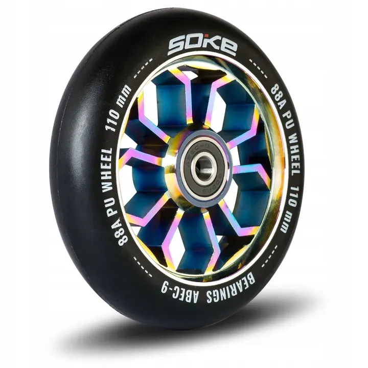 Roller kerék szett, SOKE, 11 cm – 4. kép