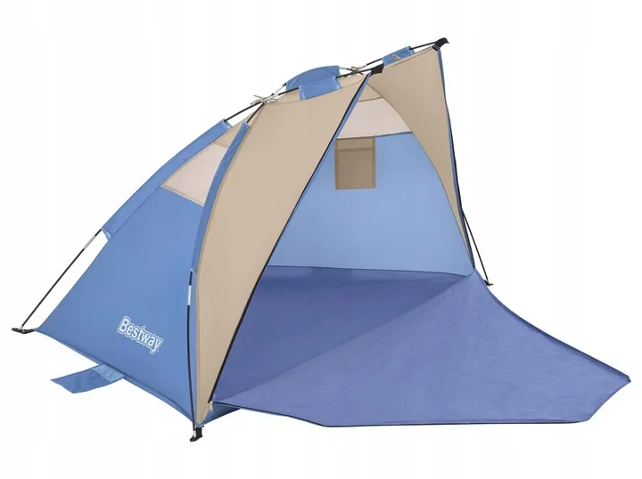 Strandsátor, BESTWAY Ramble X2, kék – 1. kép