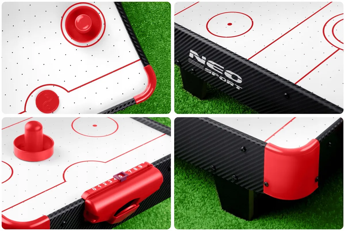 Léghoki asztal, Neo-Sport NS-423 Air Hockey, fehér – 4. kép Léghoki asztal, Neo-Sport NS-423 Air Hockey, fehér – 4. kép