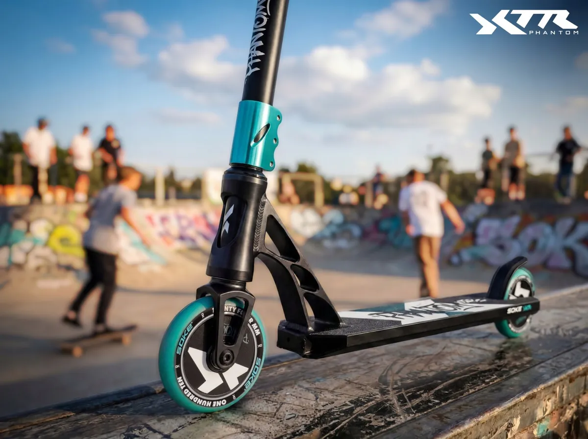 Trükkroller, SOKE XTR, türkiz/fekete – 9. kép