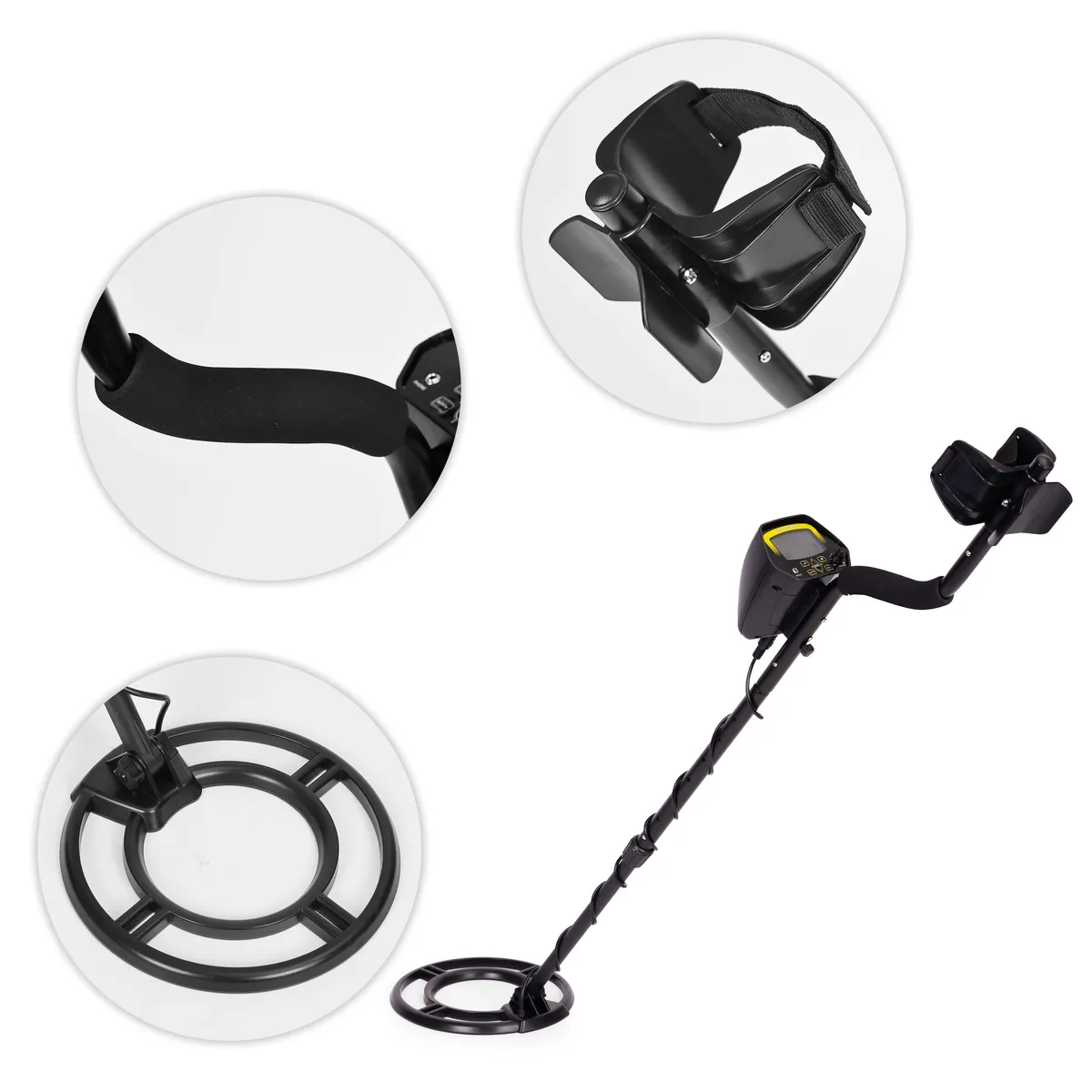 Fémdetektor, Multistore GC-1032, 96,5-116,5 cm – 4. kép Fémdetektor, Multistore GC-1032, 96,5-116,5 cm – 4. kép