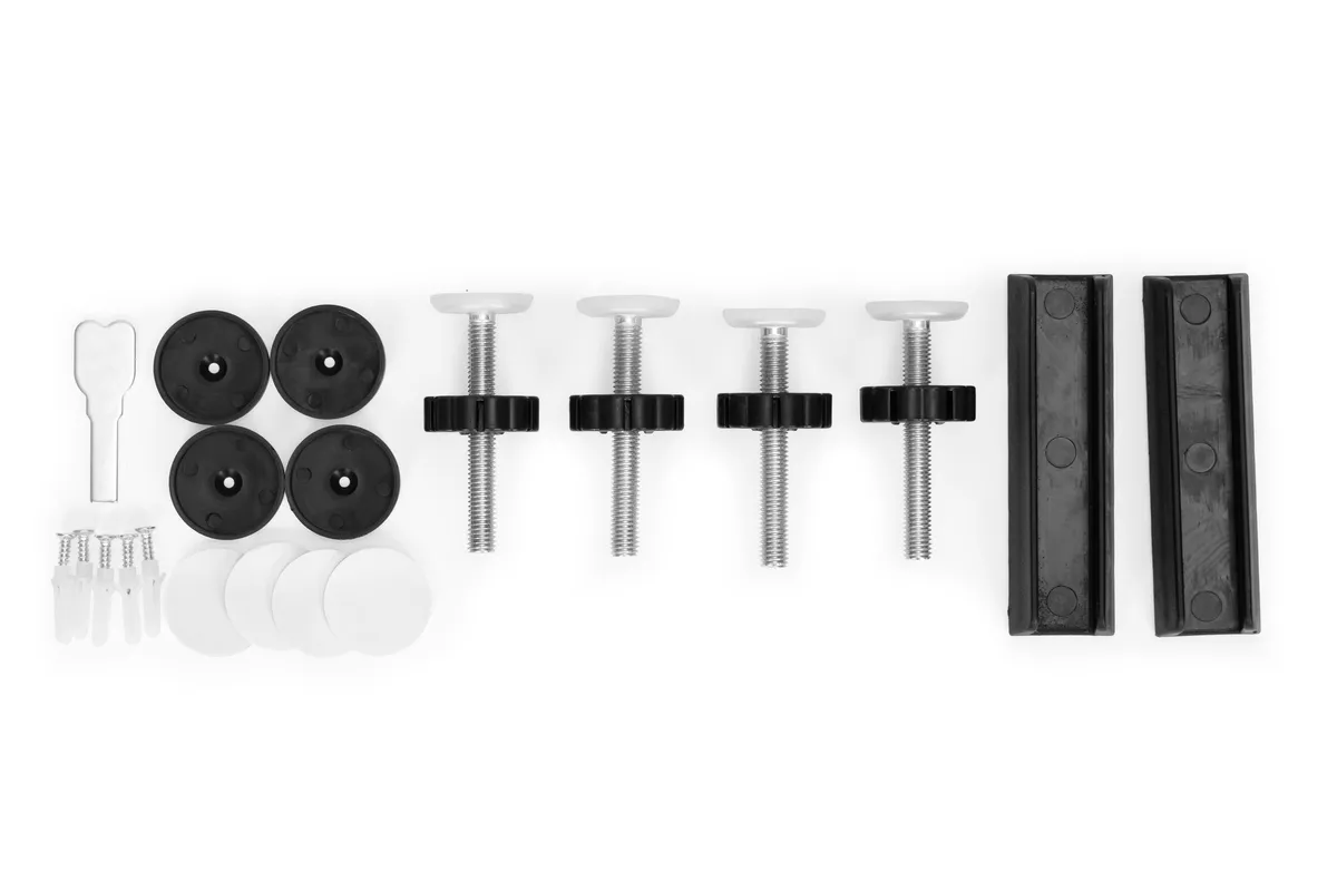 Biztonsági kapu, babarács, ECOTOYS SF-011B-BC – 7. kép Biztonsági ajtórács szerelőkészlet