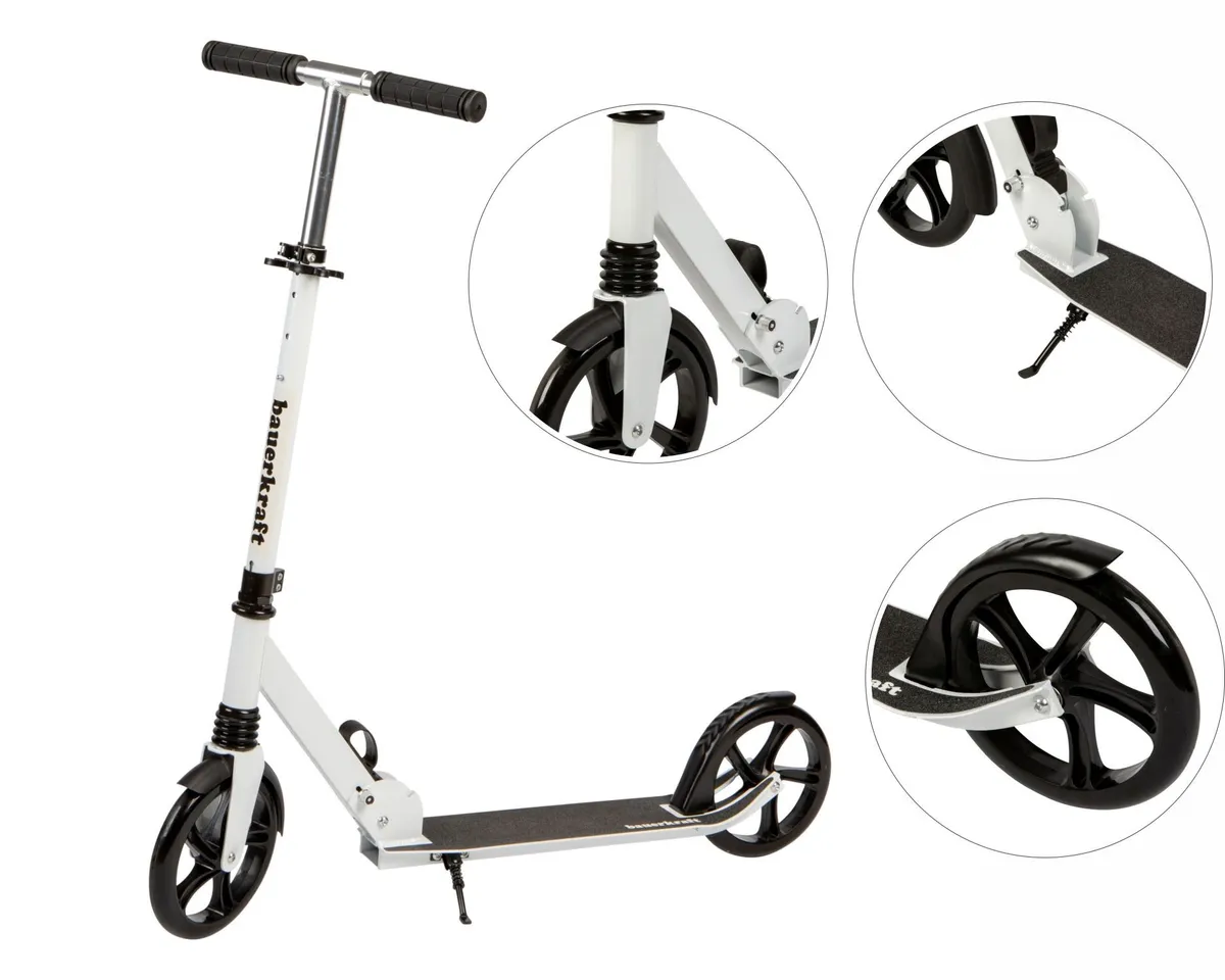 Klasszikus roller, Bauerkraft G-113, összecsukható – 2. kép