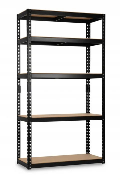 Műhelypolc, Humberg HR-854, fekete – 2. kép Humberg polc 183 x 90 x 40 cm