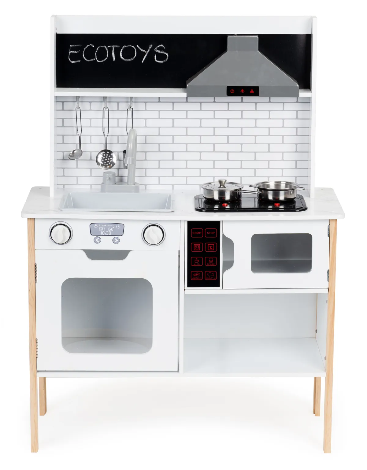 Játékkonyha, ECOTOYS PLK537, fa – 3. kép