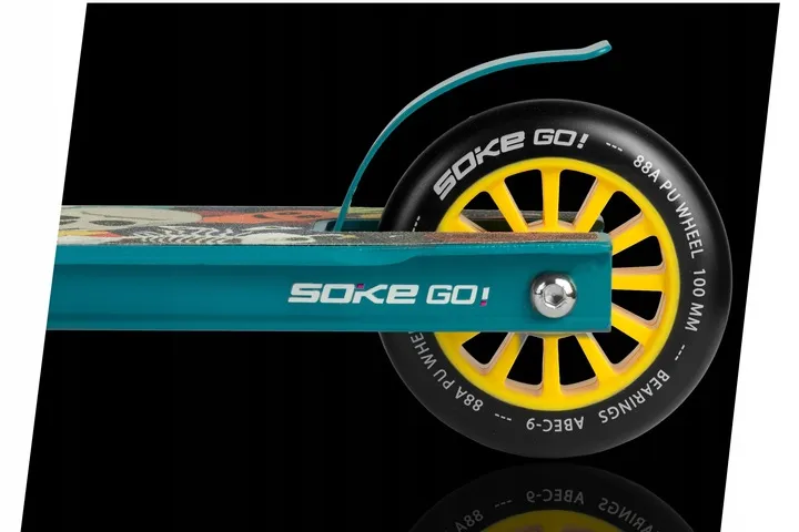 Roller kerék szett, SOKE, sárga – 5. kép Roller kerék szett, SOKE, sárga – 5. kép