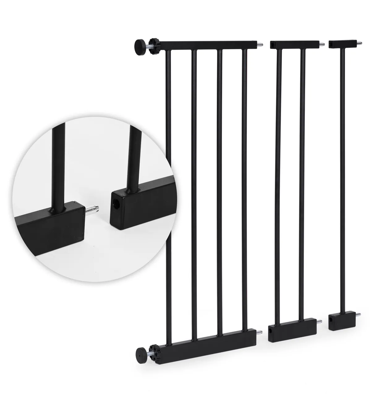 Biztonsági kapu, babarács, ECOTOYS SF-011B-BC – 3. kép Biztonsági ajtórács részletei