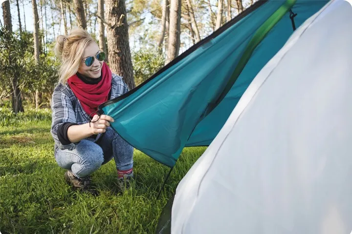 Kemping sátor, BESTWAY Activeridge Ridge 4, türkiz – 7. kép