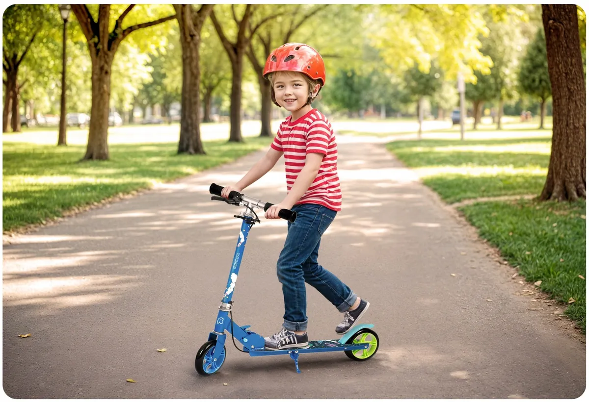 Gyerek roller, Ricokids Kodi, kék – 4. kép Gyerek roller, Ricokids Kodi, kék – 4. kép